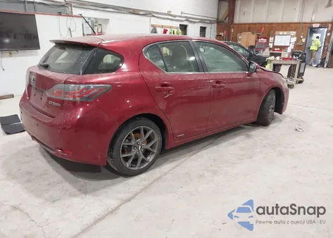 2012 Lexus Ct 200H Premium from USA, damaged, VIN JTHKD5BH0C2098144